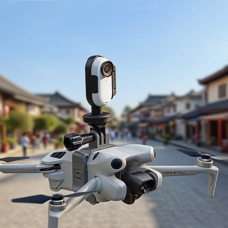 Dji Drone Mini 4 Pro - Suporte de câmera esportiva para gopro/insta360