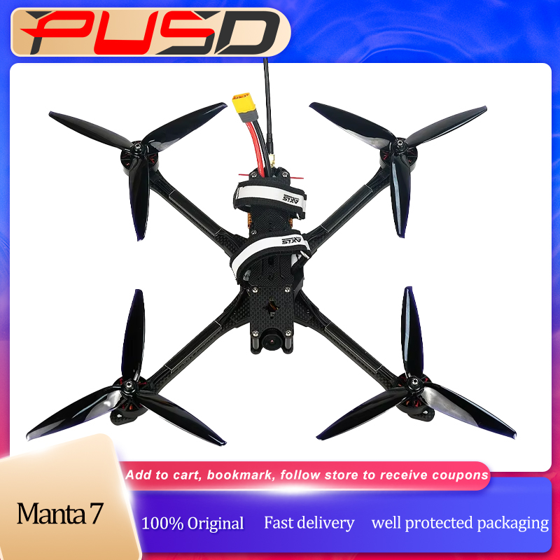 Drone Gimbal Brushless - PUSD 7 polegadas Manta 7 X