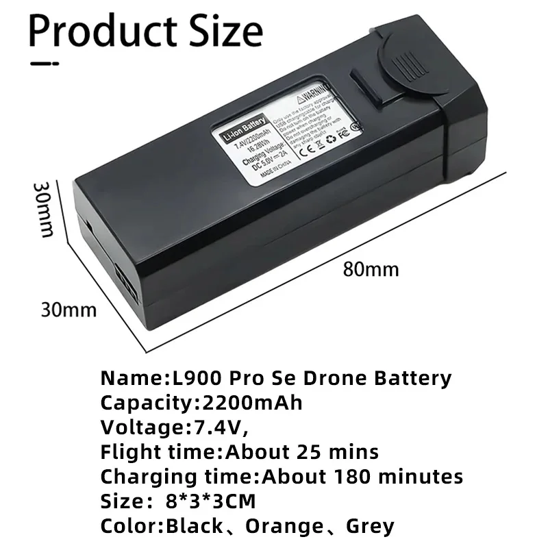 Bateria L900 PRO SE Max Drone, - Drone Gimbal 2 Axis avaliação e preço