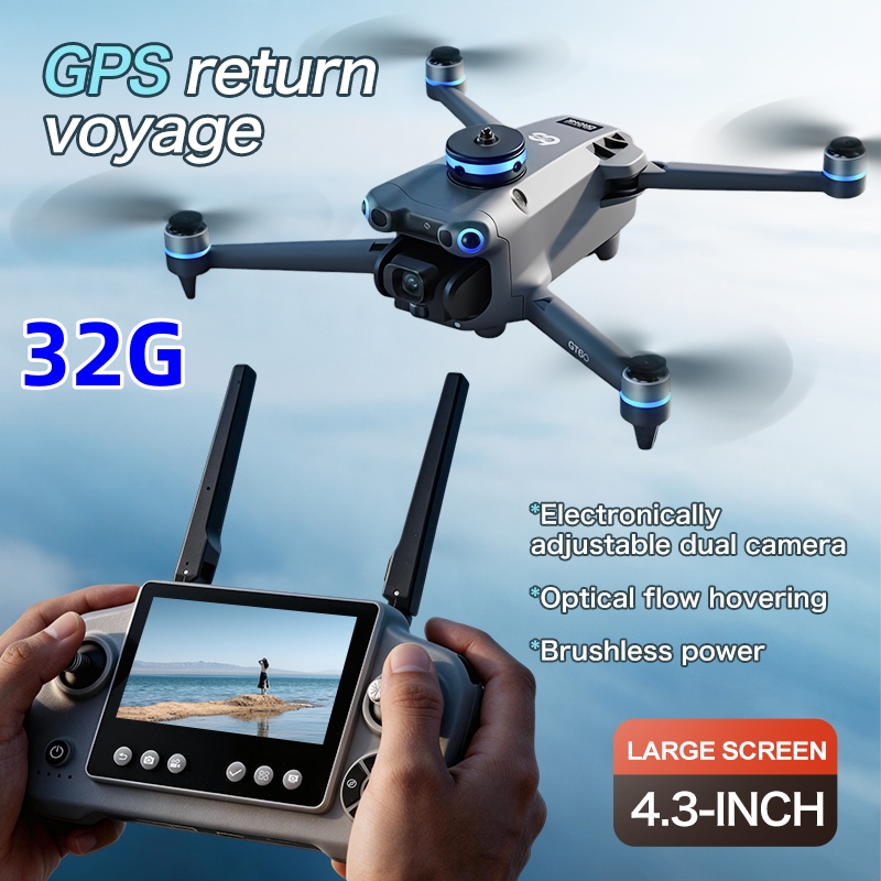 Drone GT60PRO 2026 NOVO em Pro - Drone Gimbal 2 Axis avaliação e preço
