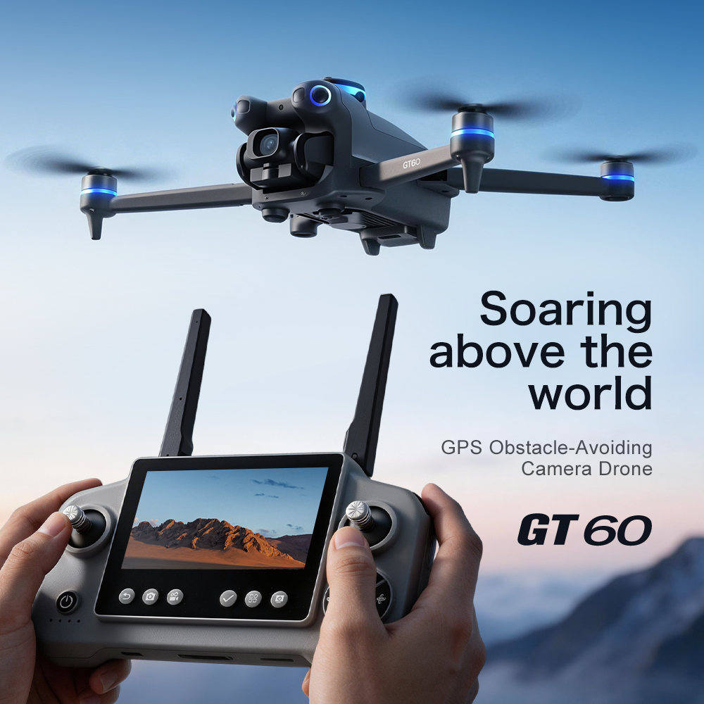 Drone GT60PRO 2026 NOVO em Pro - Drone Gimbal 2 Axis avaliação e preço