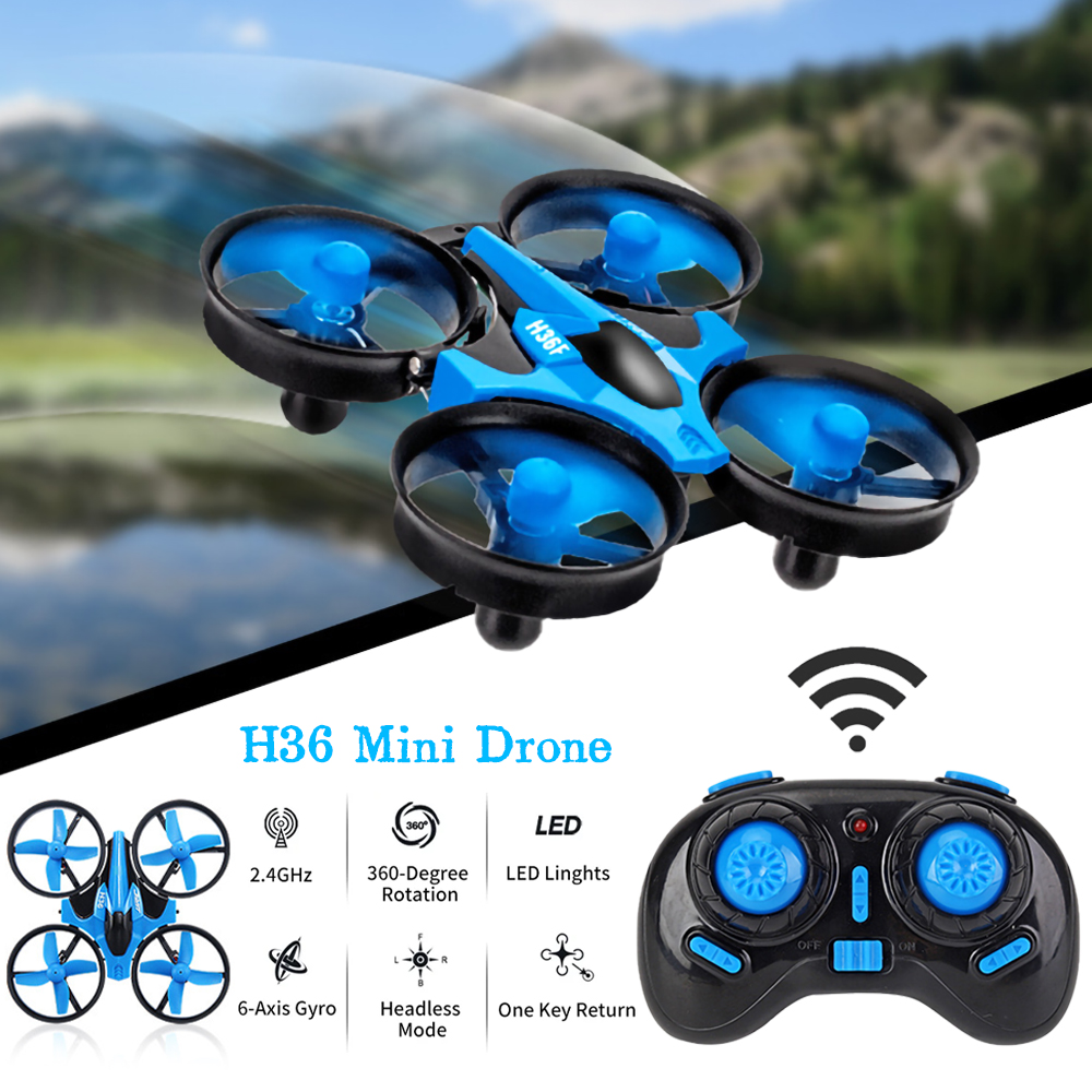 Drone Mini JJRC H36 2.4G com M - Drone Gimbal 2 Axis avaliação e preço