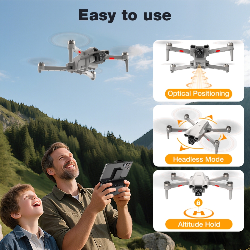 NOVO Drone L017 Pro Brushless  - Drone Gimbal Mount avaliação e preço